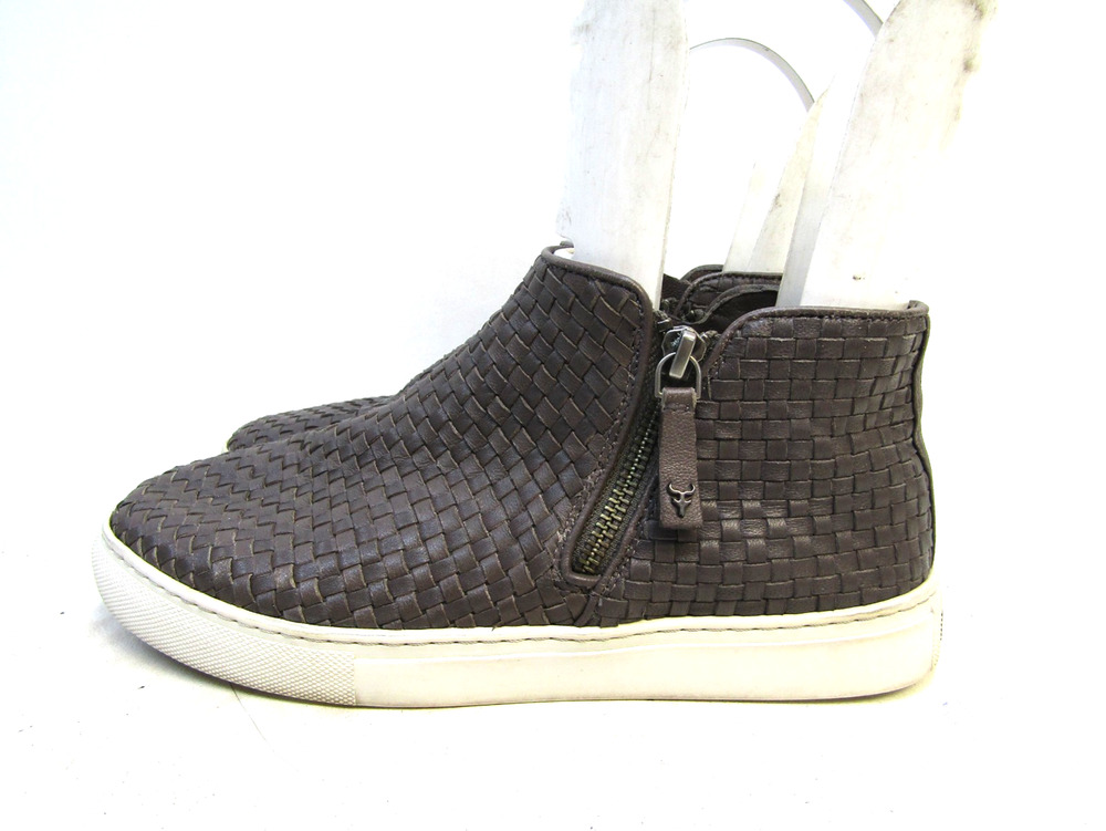 HS Trask Womens Size 7 M Purple Leather Zip Ankle Fashion Boots Booties